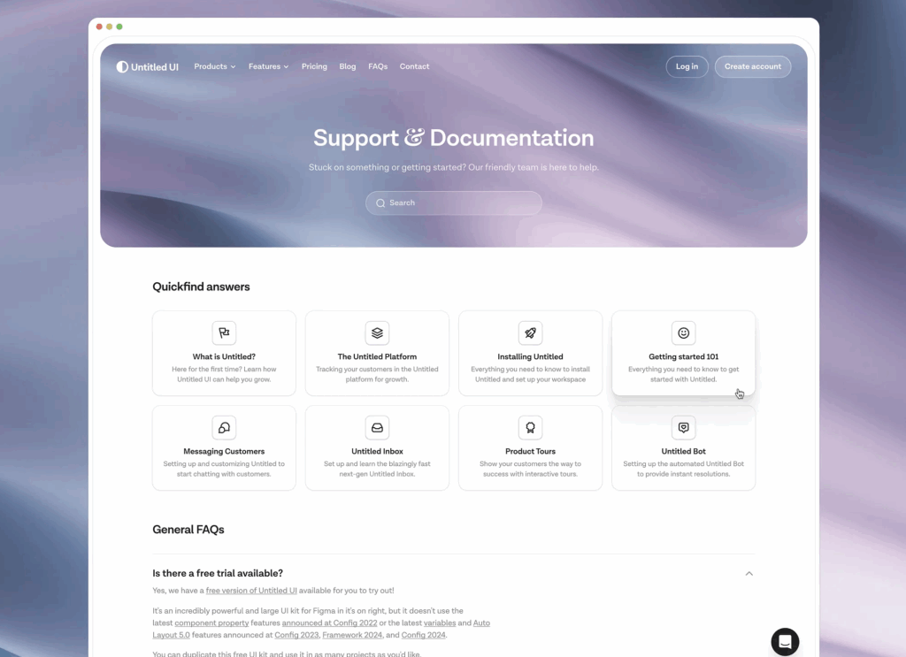 Website Support